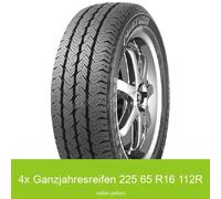 4x 225/65 R16 112R Ganzjahresreifen Ovation VI-07 AS 3PMSF | 35550