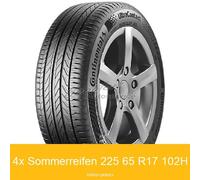 4x 225/65 R17 102H Continental UltraContact Sommerreifen | 22607