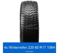4x 235/60 R17 106H Winterreifen Hankook Winter icept evo3 X W-330-A XL | 77854
