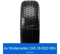 4x 245/35 R20 95V Imperial SnowDragon UHP 3PMSF XL Winterreifen | 58618