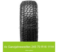 4x 245/70 R16 111H Radar Renegade AT 5 3PMSF XL Ganzjahresreifen | 73533
