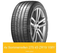 4x 275/45 R19 108Y Hankook Ventus S1 evo3 K-127A SUV XL Sommerreifen | 50723