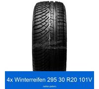 4x 295/30 R20 101V Michelin Pilot Alpin PA4 3PMSF N1 XL Winterreifen | 35411