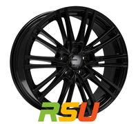 4x 2DRV WH18 schwarz glänzend lackiert 7.5x17" ET37 LK5 112 ML 66.6 Alufelge...