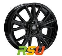 4x 2DRV WH34 schwarz glänzend lackiert 7.5x17" ET35 LK5 112 ML 66.6 Alufelge...