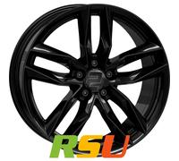 4x 2DRV WH40 schwarz glänzend lackiert 8.5x19" ET38 LK5 112 ML 57.1 Alufelge...