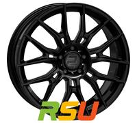 4x 2DRV WH42 schwarz glänzend lackiert 8.5x20" ET35 LK5 120 ML 72.6 Alufelge...