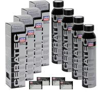 4x 300ml LIQUI MOLY 3721 Additiv CeraTec Keramik Verschleißschutz Motoröladditiv
