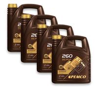 4x 4L Pemco 260 Motoröl SAE 10W-40 passend für VW 502.00 505.00 Renault MB