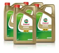 4x 5 L = 20 LITER CASTROL EDGE 5W-30 LL MOTOR-ÖL MOTOREN-ÖL
