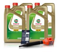 4x 5 L = 20 LITER CASTROL EDGE 5W-30 LL MOTOR-ÖL MOTOREN-ÖL