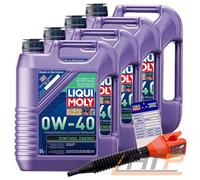 4x 5 L = 20 LITER LIQUI MOLY SYNTHOIL ENERGY 0W-40 MOTOR-ÖL MOTOREN-ÖL 32049978