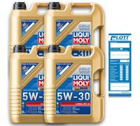 4x 5L Liqui Moly Longlife Motoröl 5W-30 ACEA C3 VW 504.00 507.00 BMW Longlife 04