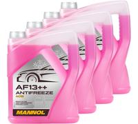 4x 5L MANNOL KÜHLERFROSTSCHUTZ AF13++ ANTIFREEZE -40°C TL 774 G TL 774 J 325.5 6