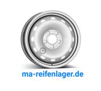 Alcar Stahl Silber Stahlfelge 16 Zoll ET50 5x114,3 ML66