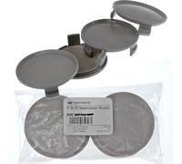 4X 74,5mm Nabenkappen Felgen Nabendeckel Radnaben Grau Gewölbt für Mercedes Benz