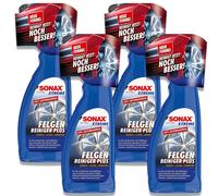 4x 750ml SONAX XTREME Felgenreiniger Plus Reiniger für Stahl Leichtmetallfelgen