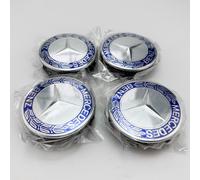 4x 75MM Für Mercedes Benz Nabendeckel Felgendeckel Radkappe Emblem DE