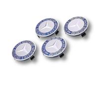 A1714000125 Mercedes Radnabenabdeckung Lorbeer Blau 75mm 4x Satz
