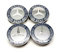 A1714000125 Mercedes Radnabenabdeckung Lorbeer Blau 75mm 4x Satz