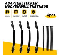 4x Adapter Nockenwellenversteller Ölstoppkabel für Mercedes W211 C209 W639 W164