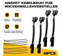 4x Adapterkabel Nockenwellenversteller Ölstoppkabel für Mercedes W210 S210 R170