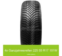 4x Allwetterreifen 225/55 R17 101W Continental AllSeasonContact 2 XL | 95156