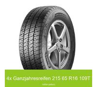 4x Allwetterreifen Barum Vanis AllSeason 3PMSF 215/65 R16 109T | 91597