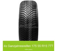 4x Allwetterreifen Continental AllSeasonContact 3PMSF 175/55 R15 77T | 62587
