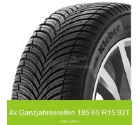 4x Allwetterreifen Kleber Quadraxer 3 3PMSF XL 185/65 R15 92T | 51463