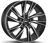 AEZ Havanna dark Black Polished Alufelge 19 Zoll ET38 5x112 ML66,6
