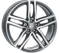 ALUTEC IKENU 4-LOCH graphit frontpoliert 6.5Jx16 4x100 ET45