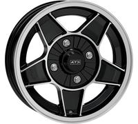 ATS Classic Diamant-schw. Front-/hornpol. Alufelge 13 Zoll ET20 4x100 ML57,1
