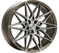 Alufelge AXXION AX9 COMPETITION Einteilig Platin Grau Hochglanzpoliert (PGP+) 9.00 x 20 ET 35.00 5x112.00