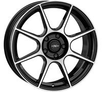 Axxion X2, 6.5x16 5/114 ET42, schwarz Front poliert