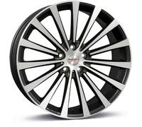 4x Alufelgen Borbet BLX black polished matt 10x20 ET40 LK5 112 20 Zoll Felgen Al