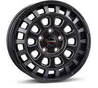 4x Alufelgen Borbet CW7 black matt 7x17 ET55 LK6 130 17 Zoll Felgen Alu