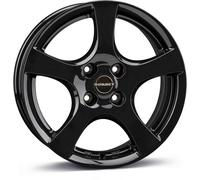 Alufelge BORBET F Einteilig Black Glossy 6.00 x 15 ET 35.00 4x100.00 Wintertauglich