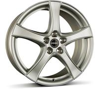ALUFELGEN BORBET, F2, 7,5X18 ET52 5X112 66,5, BRILLANT SILVER