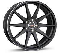4x Alufelgen Borbet GTX black matt rim silver 8x19 ET40 LK5 114 19 Zoll Felgen A