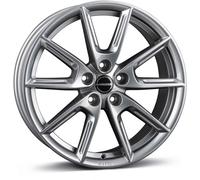 Borbet LX18 Grey Glossy Alufelge 18 Zoll ET45 5x108 ML72,5