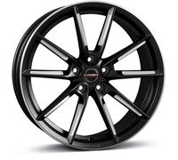 BORBET DESIGN LX19 schwarzmatt poliert mit Edelstahlring 8.0Jx19 5x112 ET44