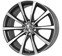 BROCK B32 himalaya grey vollpoliert 8.5Jx19 5x114.3 ET35