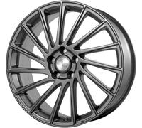 Brock B39 himalaya grey matt 7x17" ET44 LK4 100 ML 63.4 Alufelgen 17 Zoll