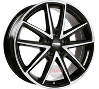 CMS CMS C30 diamond black 8x18 ET45 - LK5/114.3 ML67.2 Alufelge schwarz