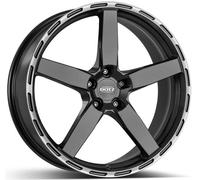 4x Alufelgen DOTZ MarinaBay dark Gunmetal/polished lip 8,5x18 ET35 LK5 120 18 Zo