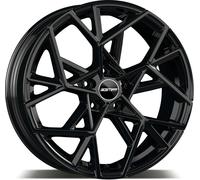 ALUFELGE GMP CARTESIO FUR OPEL VECTRA C 7X17 5X110 GLOSSY BLACK 6LA