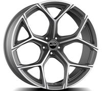 GMP Ultrivity anthracite matt diamond 10x21" ET30 LK5 112 ML 66.5 Alufelgen 2...