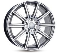 KESKIN WHEELS KT16 DYNAMIC palladium front polished 8.5Jx19 5x112 ET45