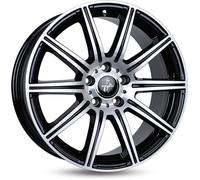 Keskin KT16 Dynamic Black Front Polish Alufelge 18 Zoll ET45 5x112 ML66,6